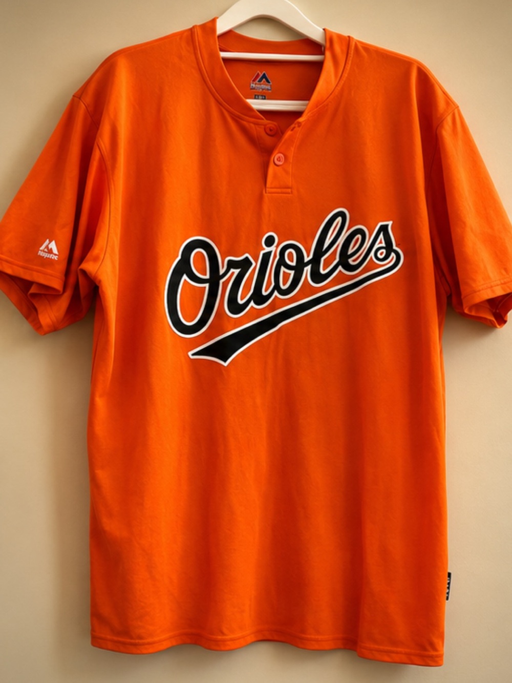 Majestic Baltimore Orioles Orange Baseball Jersey